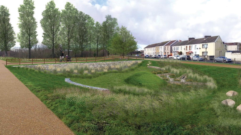 Llanelli Rainscape scheme